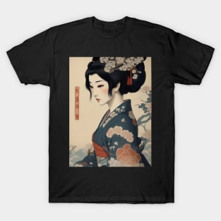 Japanese princess ukiyo e T-Shirt